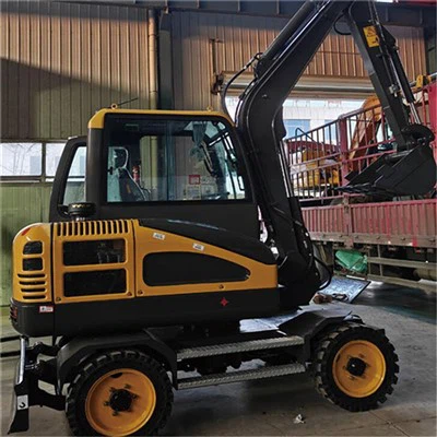 Найменший екскаватор колеса